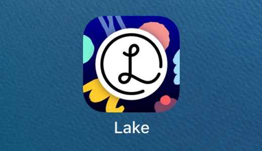 iPadで大人の塗り絵アプリ「Lake」を間違えて支払いボタンを押す…